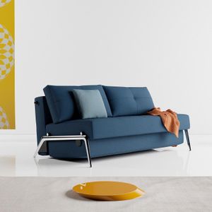 Schlafsofa Ramasa Webstoff mit Stauraum