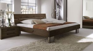 Bett Fuego Wildeiche Massivholz