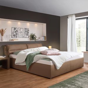 Polsterbett Cremona Microvelours mit Bettkasten