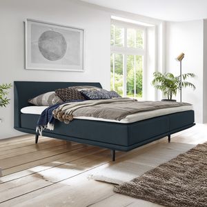 Boxspringbett Lajana Webstoff