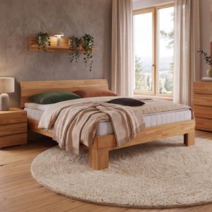 Boxspringbett Sardinien Buche Massivholz