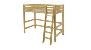 Maxi-Hochbett Kids Paradise Kiefer Massivholz mit Lattenrost