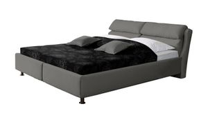 Polsterbett Catania Microvelours mit Bettkasten