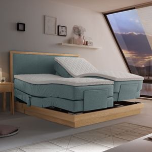Hasena Elektro-Boxspringbett Elegant mit Kopfteil San Pietro