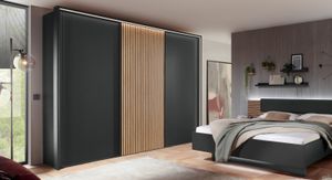 Schwebetüren-Kleiderschrank Yamen
