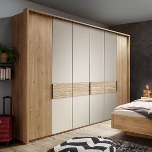 Drehtüren-Kleiderschrank Elian Eiche Dekor