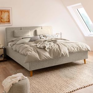 SCHÖNER WOHNEN-Kollektion Polsterbett Madrid Komfort Webstoff 180x200 cm