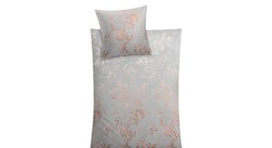 Kleine Wolke Mako-Satin-Bettwäsche Kate Silbergrau