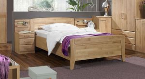 Seniorenbett Sanando Komfort Erle teilmassiv