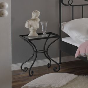 Bett-Beistelltisch Petit Paris Metall H 50cm