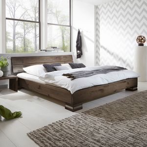 Bett Curada Wildeiche Massivholz