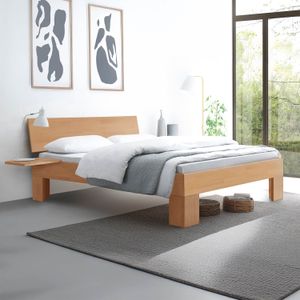 Bett Nevada Buche Massivholz