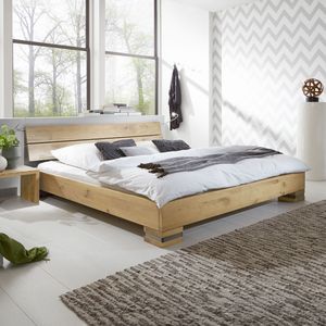 Bett Curada Wildeiche Massivholz