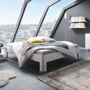 Bett Gamba Buche Massivholz ohne Kopfteil