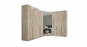 Eck-Kleiderschrank Coreno
