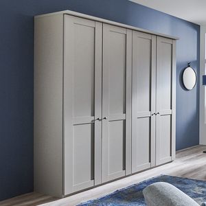 Drehtüren-Kleiderschrank Qamar H 216cm