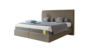 Tempur Polsterbett Classic Komfort Webstoff mit Kopfteil Shape