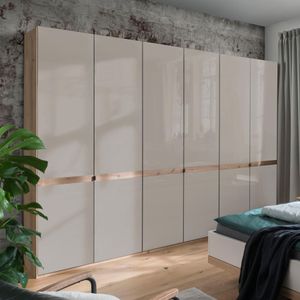Drehtüren-Kleiderschrank Elanie