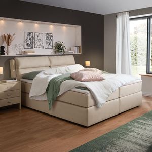 Boxspringbett Cremona Microvelours