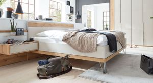 Interliving Bett 1017 Komfort Eiche Dekor