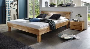 Bett Livenza Kernbuche Massivholz