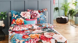 Mako-Satin-Bettwäsche Roseville