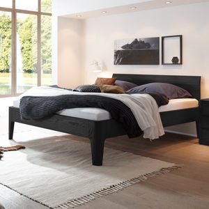 Doppelbett Ambato Eiche Massivholz