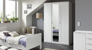 Drehtüren-Kleiderschrank Aradeo
