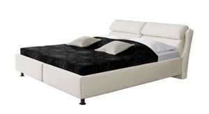 Polsterbett Catania Microvelours mit Bettkasten