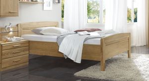 Seniorenbett Agaro Komfort Eiche teilmassiv