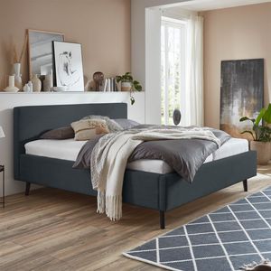 HOMELIV. Polsterbett Calypso Komfort Cord mit Bettkasten und Lattenrost