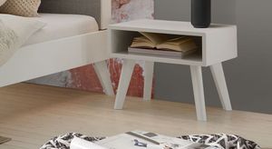 Nachttisch Liberia Buche Massivholz H 42 cm