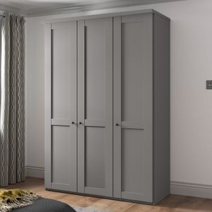 Drehtüren-Kleiderschrank Qamar H 216cm