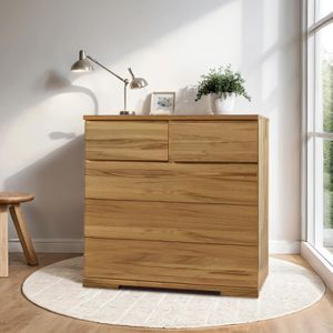 Kommode Andalucia Variante 3 Kernbuche Massivholz
