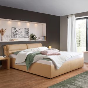 Polsterbett Cremona Microvelours mit Bettkasten