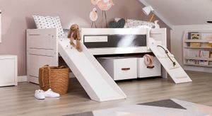 LIFETIME Kojenbett Climb & Slide Kiefer Massivholz mit Lattenrost