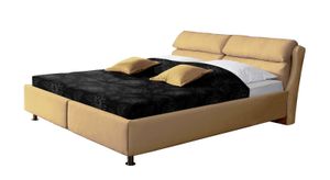 Polsterbett Catania Microvelours mit Bettkasten
