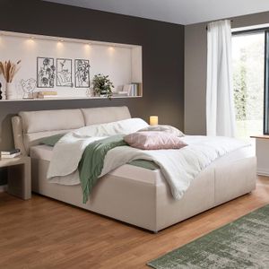 Polsterbett Cremona Microvelours mit Bettkasten