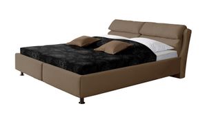 Polsterbett Catania Microvelours mit Bettkasten