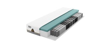 SCHLARAFFIA Taschenfederkern-Matratze GELTEX Solaris Next ZX TFK