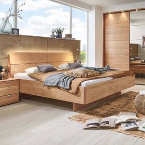 Doppelbett Nuria Komfort Erle Dekor