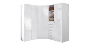 Eck-Kleiderschrank Divisa
