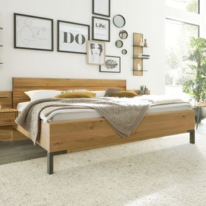 Interliving Bett 1027 Komfort Eiche teilmassiv