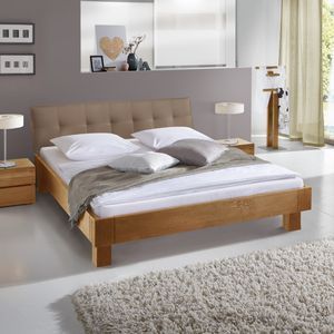 Bett Floriano Eiche Massivholz