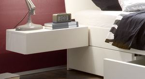 Schwebenachttisch Liverpool Buche Massivholz