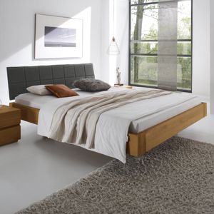 Bett Belbari Eiche Massivholz