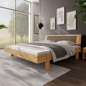 Bett Levisa Kernbuche Massivholz