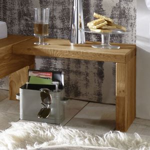Nachttisch Claro Wildeiche Massivholz H 40cm