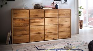Kommode Lisana Wildeiche Massivholz