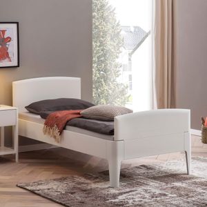 Einzelbett Karol Komfort Buche Massivholz